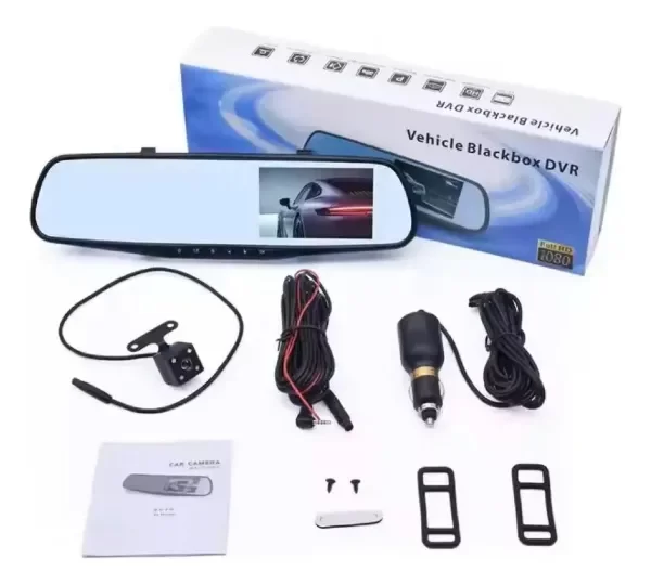 Producto - Retrovisor dashcam frontal y trasera HD + pantalla