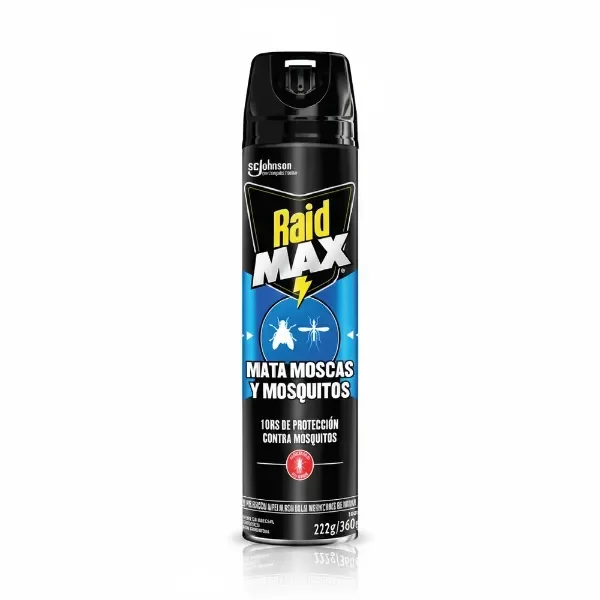 Producto - Raid Max Mata Moscas y Mosquitos Doble Acción