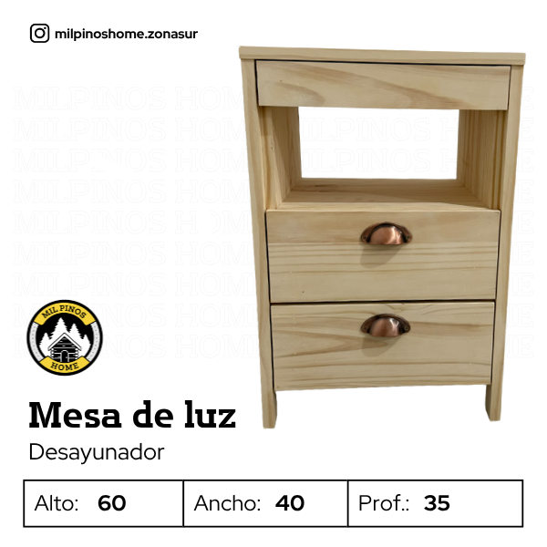 Producto - MESA DE LUZ DESAYUNADOR