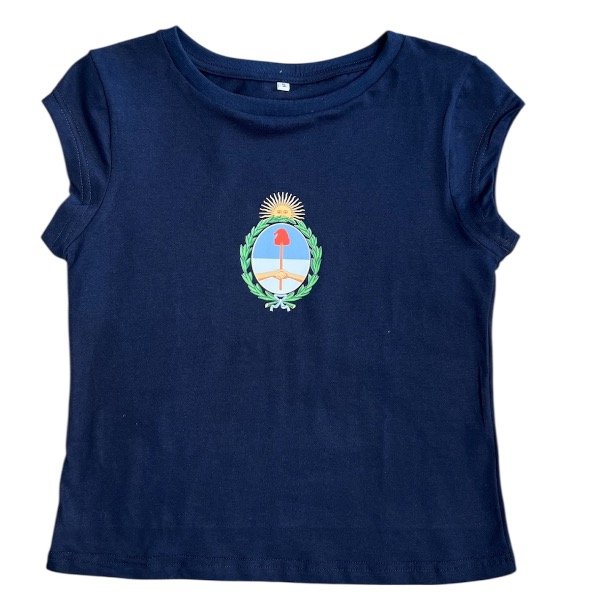 Producto - REMERA ESCUDO CHICO  AZUL