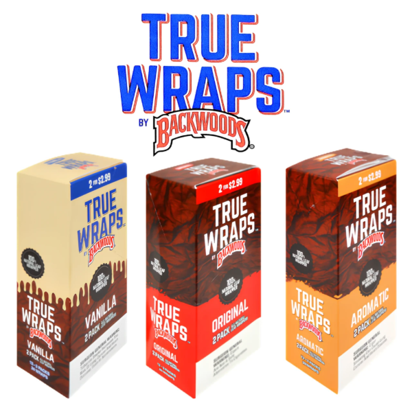 Producto - BACKWOODS WRAPS X2 V/SABORES