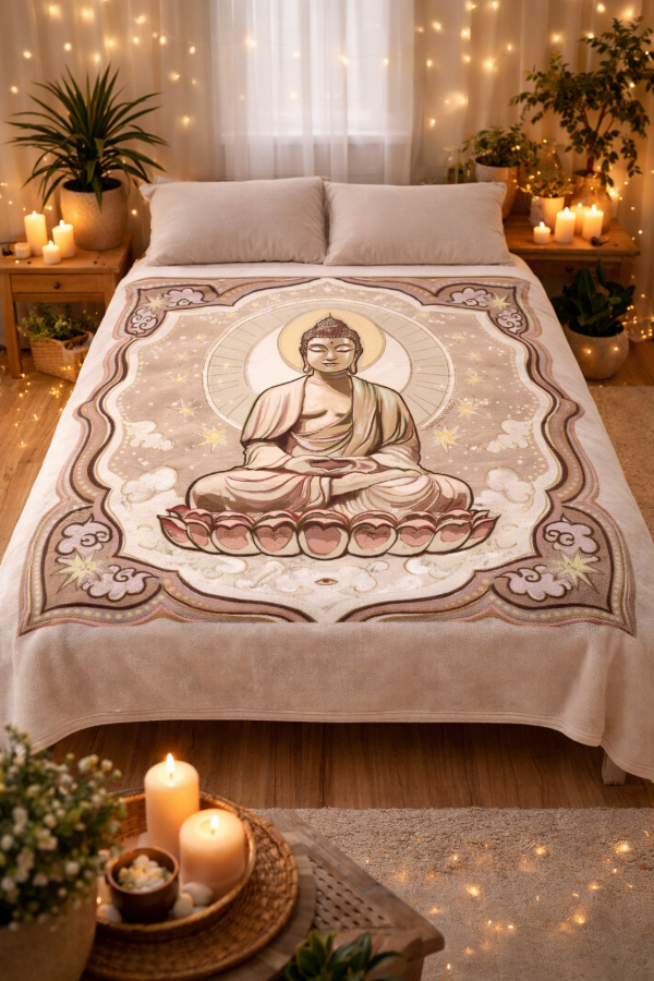 Producto - Manta Buda Serenity POLAR SOFT