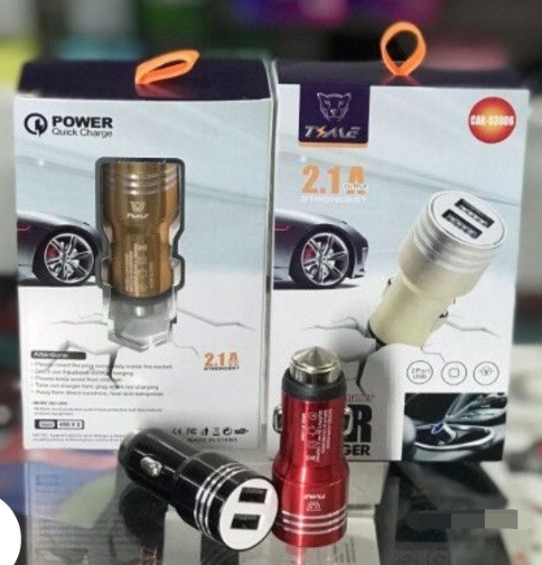 Producto - Cargador de auto 12v TIME