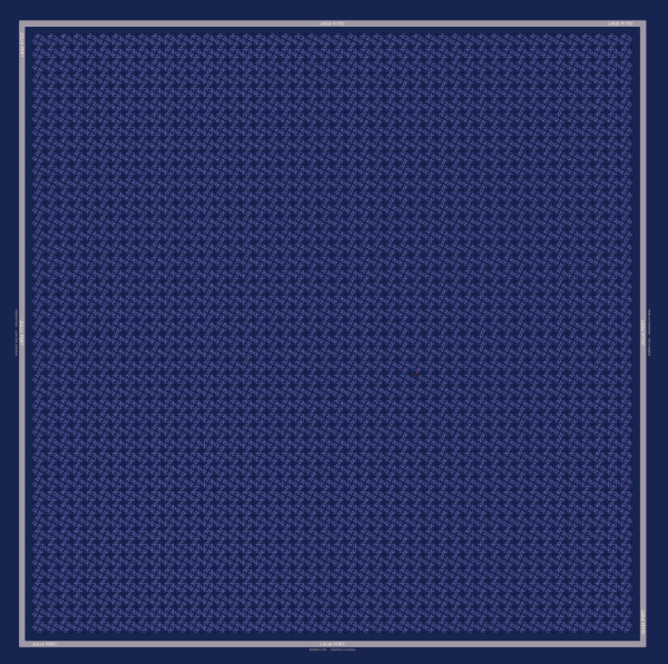 Producto - Pañuelo de Seda Rosario. Diseño #120 - 2