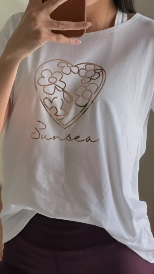 Producto - REMERA SUNSEA BLANCO ESTAMPA DORADO