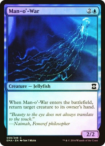 Producto - Man-o'-War (Foil)