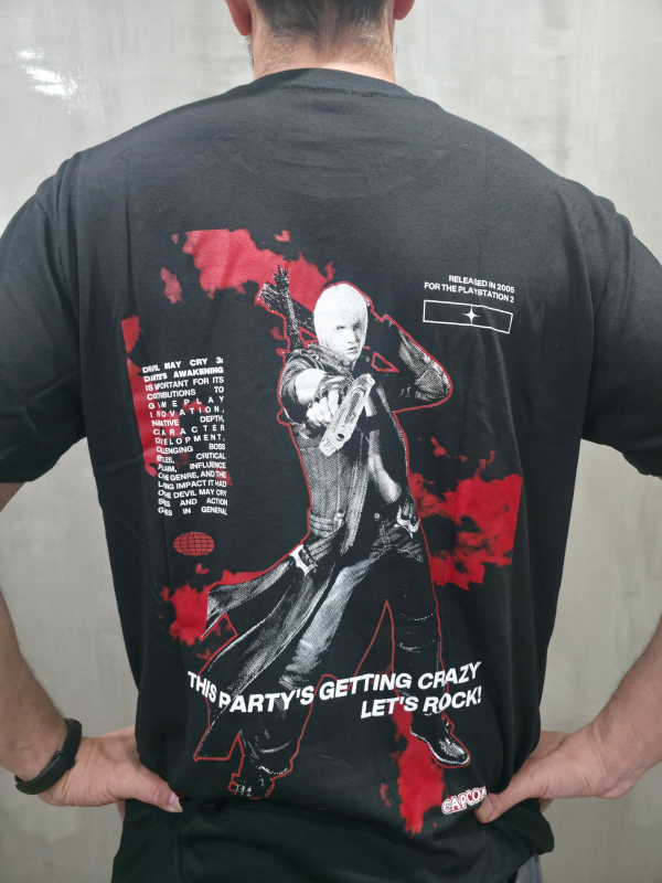 REMERA "DEVIL MAY CRY 3" STOCK — imagen 2