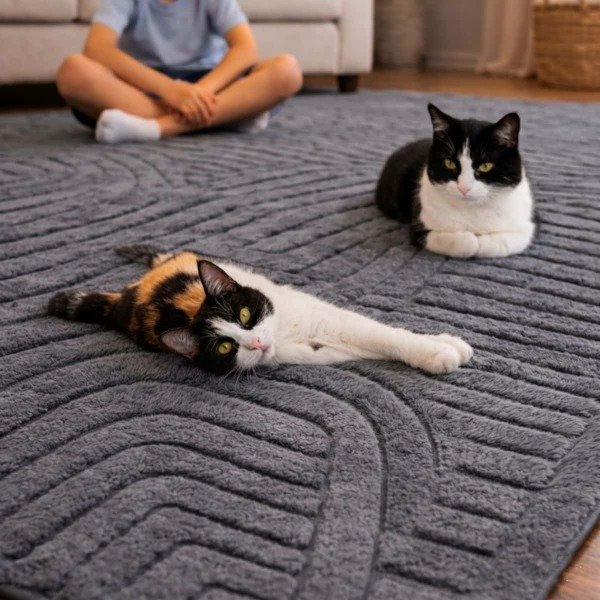 Producto - Alfombra Nordica Gris 180x230 - 0