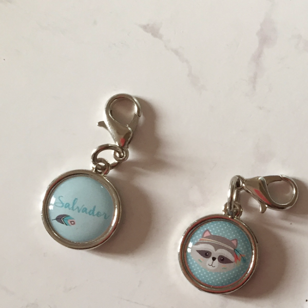 Producto - MEDALLITAS PERSONALIZADAS PARA COLGAR WOODLAND -TRIBAL