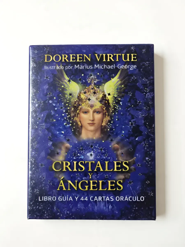 Producto - Cartas Oráculo Cristales Y Ángeles 10x7cm Guía Pdf