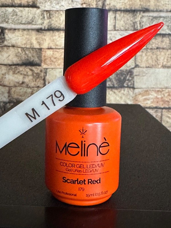 Producto - Esmalte Semi Meline 179 Scarlet Red