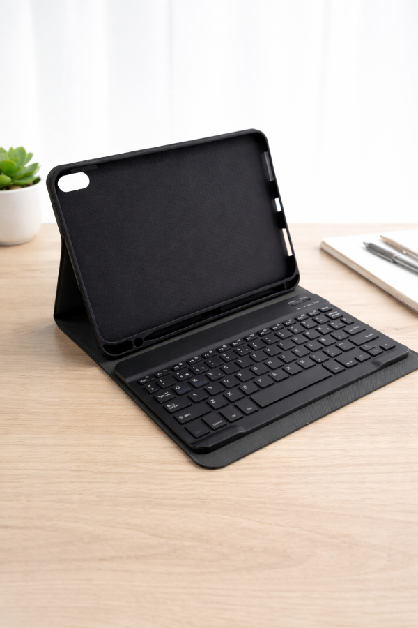 Producto - FUNDA CON TECLADO BLUETOOTH PARA IPAD 10.9" 10MA GEN / AIR 5 / 11VA GEN A16