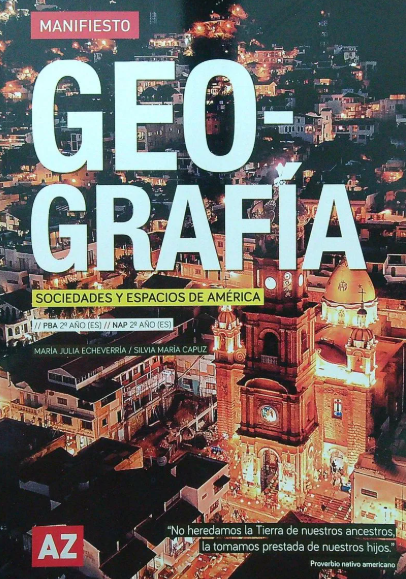 Producto - GEOGRAFIA 2 - 2DA EDICION - MANIFIESTO - SOCIEDADES Y ESPACIO