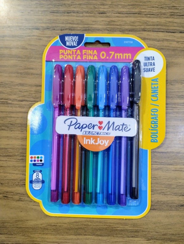 Producto - Bolígrafos Color Paper Mate x 8