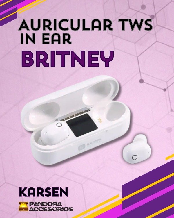 Producto - Auricular TWS Britney In Ear Karsen - 0