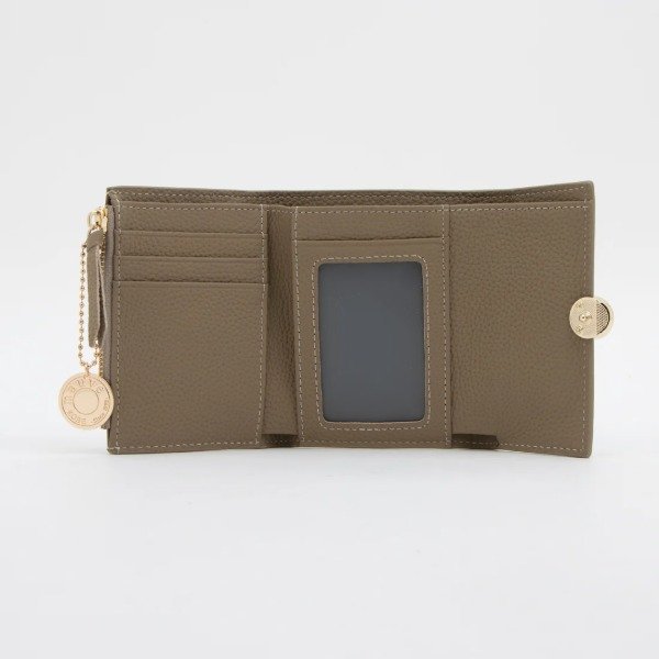 Producto - Billetera con aplique dorado trébol de la suerte - 4