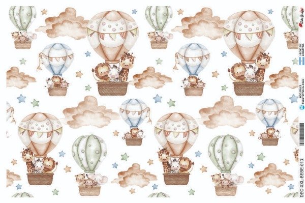 Producto - Láminas de Seda BEBE-013 (x5 un)