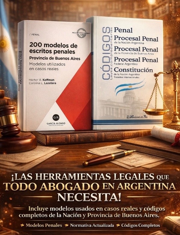 Producto - Pack Penal 200 modelos + Legislación penal completa