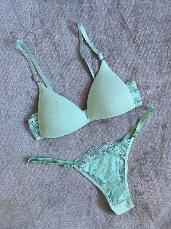 Producto - Triangulito Jessi verde agua