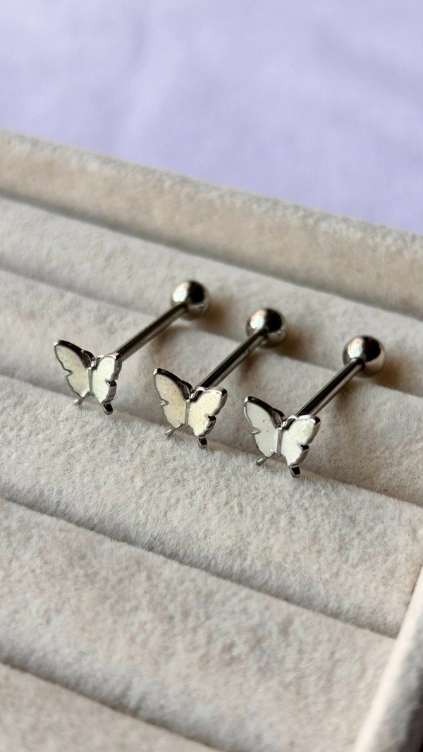 Producto - Piercing de lengua - MARIPOSA