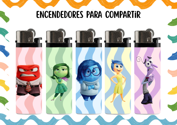 Producto - Set encendedores intensamente (x5)