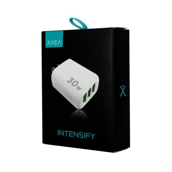 Producto - CARGADOR 220V MODO-B015 INTENSIFY  3USB  CABLE TIPO C  XAEA