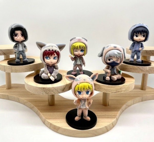 Producto - Duos Gashapones Peludos Naruto - Naruto (9cm)