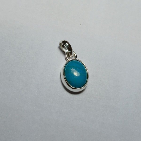 Producto - Dije Plata 925 turquesa de Arizona