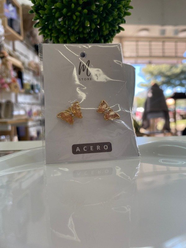 Producto - Aro Mariposa Dorado