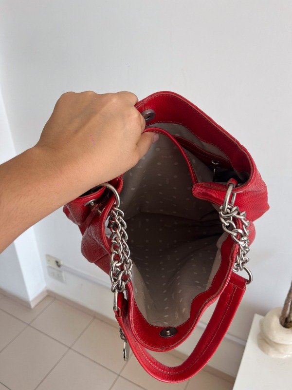 Producto - Cartera Prune Red Chains - 3