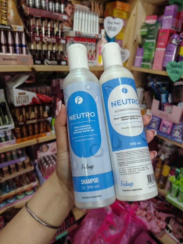 Producto - Shampoo y acondicionador neutro Frilayp