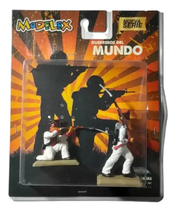 Producto - Fallado!!! Soldadito A Pie De Plastico Blister x 2 Españoles (28) Modelex - 0