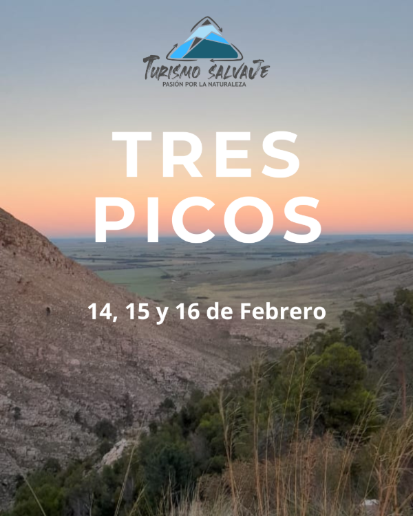Producto - Trekking Tres Picos, Buenos Aires  - 14, 15 y 16 de Febrero - Nivel 2