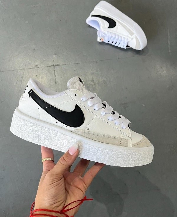 Producto - Blazer Low - Blanca/Negra