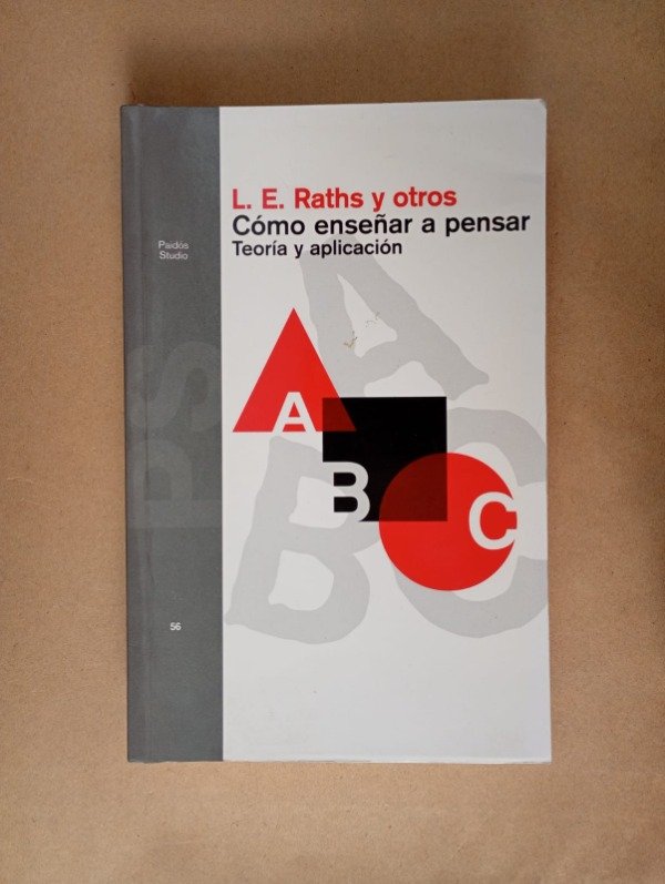 Producto - Cómo enseñar a pensar - L E Raths y otros - Paidós 1999