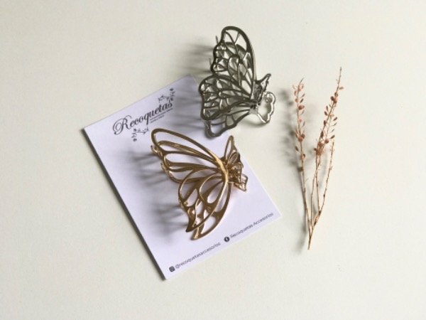Producto - Broche Mariposa metálico