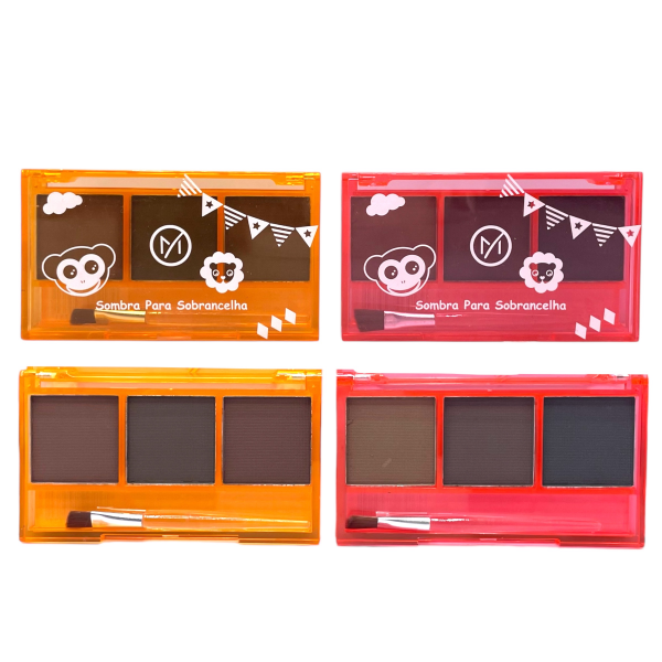 Producto - Paleta de 3 sombras para ojos o cejas