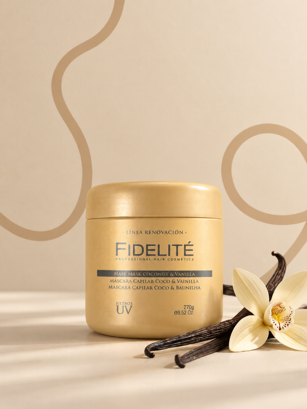 Producto - Mascarilla Hidratante Coco y Vainilla Renovación y Suavidad FIDELITE - 0
