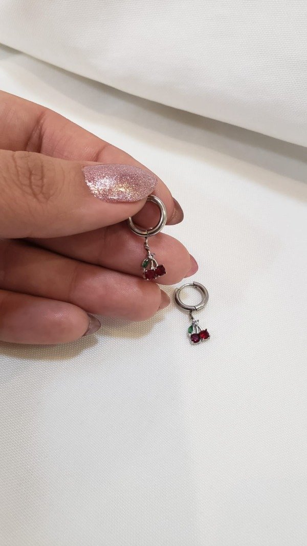 Producto - Aros cereza acero