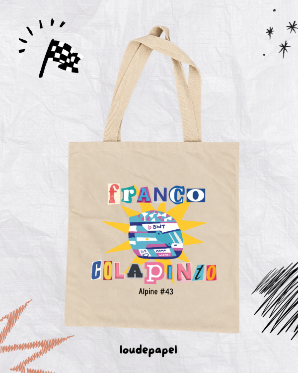 Producto - Franco Colapinto #2 - Tote Bag