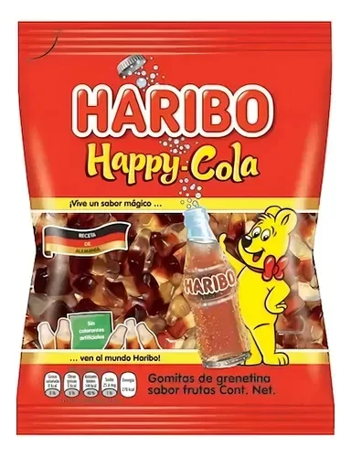 Producto - Gomita Haribo Cola 150gr