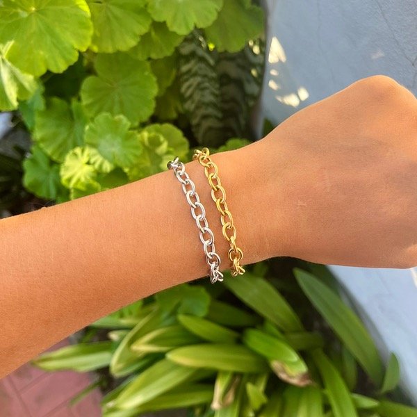Producto - Pulsera cadena acero