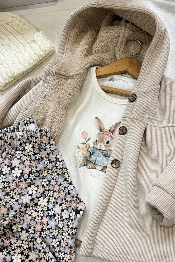 Producto - Abrigo Lupe Beige bebas