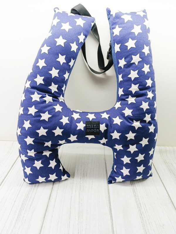 Producto - ALMOHADON H VIAJERO ESTRELLAS AZUL
