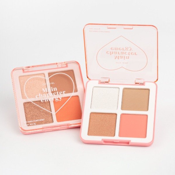 Producto - Paleta contorno iluminador y rubor City Girl