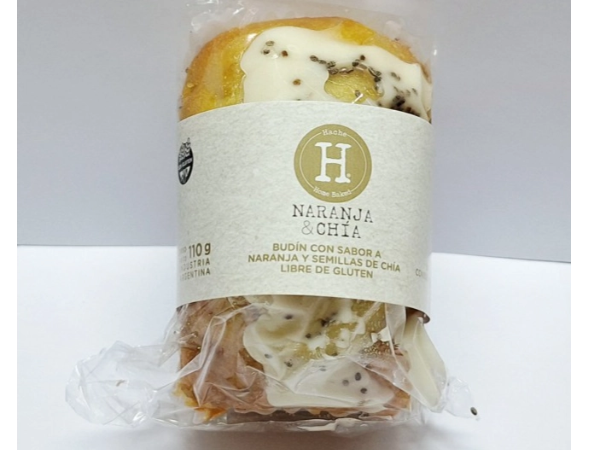 Producto - Budín mini naranja y chía