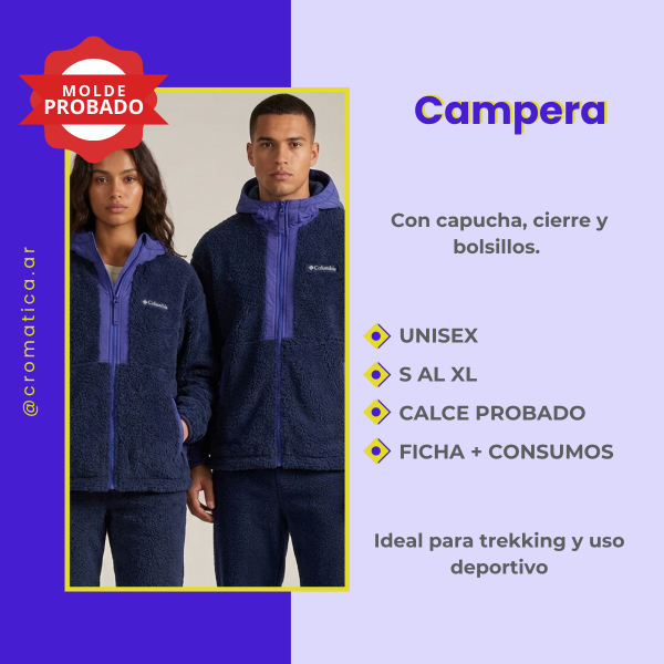 Producto - Molde Campera + Fichas