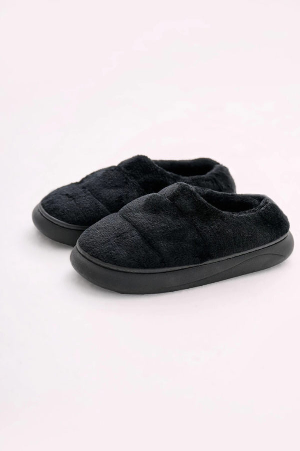 Producto - PANTUFLAS "SLIPPERS" NEGRO ART. PR30024 (Talle 37 al 40)