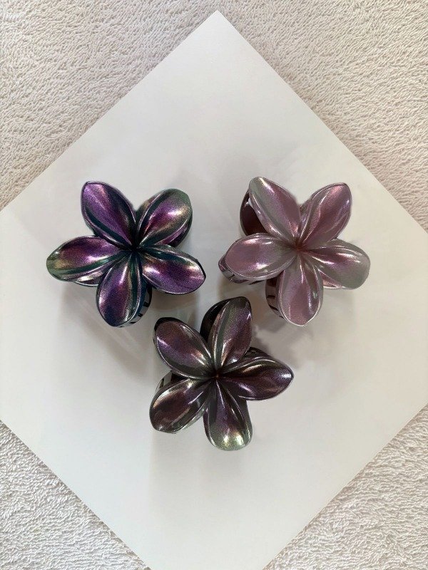 Producto - Broche Flor tornasolado