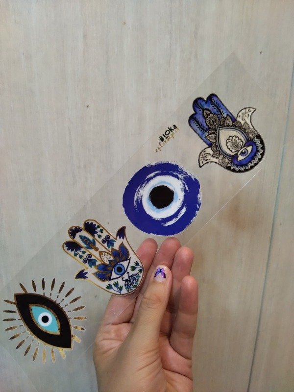 Producto - UV Tiras 8x28cm Ojo turco #2